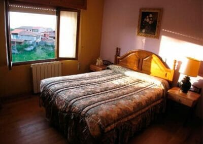 Dormitorio casa rural 3 Llanes