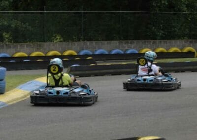 Carrera karting Gijón