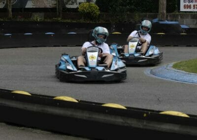 Cocjes de karting en Gijón
