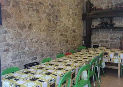 Sala casa rural 6 León
