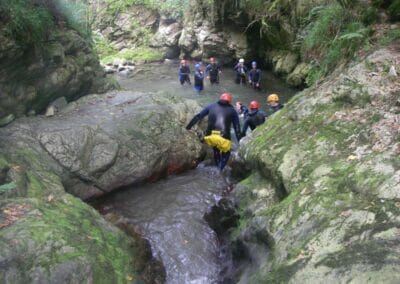 Actividad descenso de cañones para hacer en Gijón