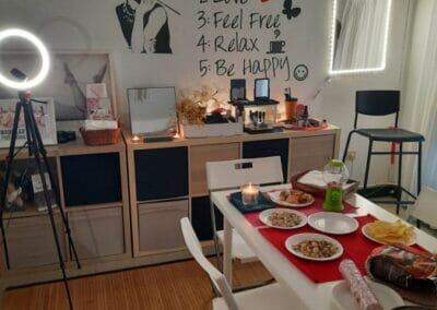 Actividad de make up party en grupos Gijón