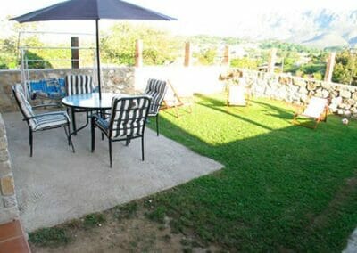 Patio casa rural 1 Llanes