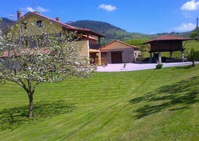 Jardín casa rural 3 Gijón