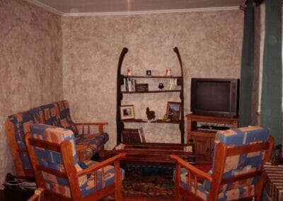 Salón casa rural 1 en León