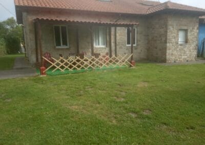 Jardín casa rural 5 Gijón