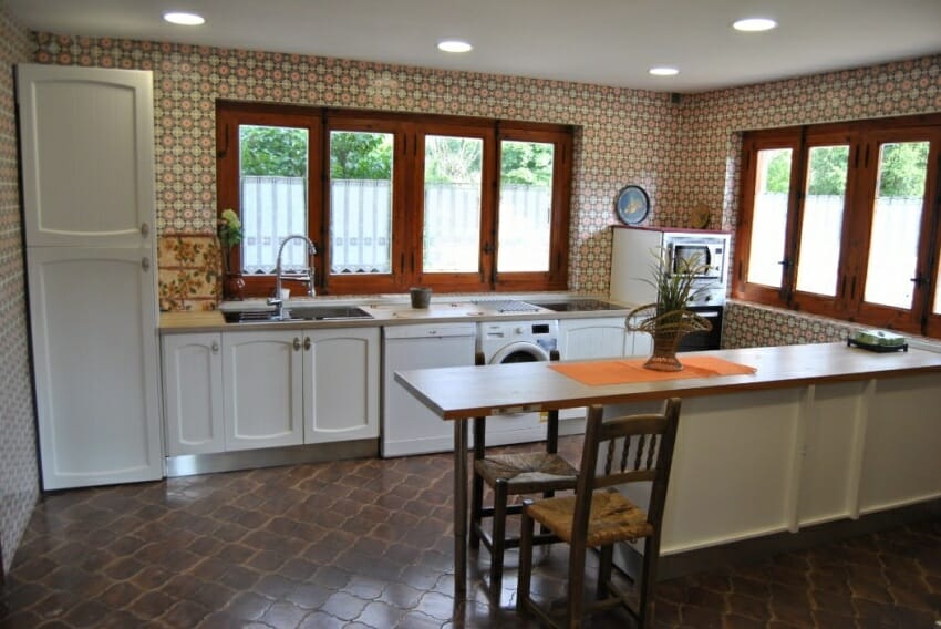 Cocina casa rural 2 León