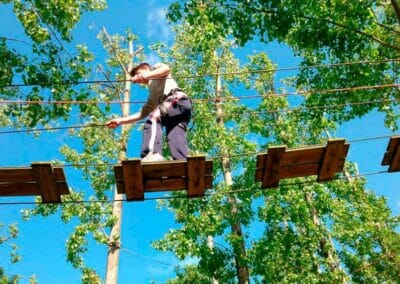 Parque de aventura en grupos Gijón