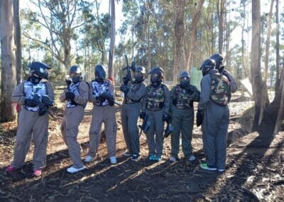 Grupos de paintball Coruña