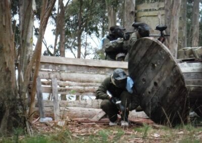 Guerra de Paintball en Coruña