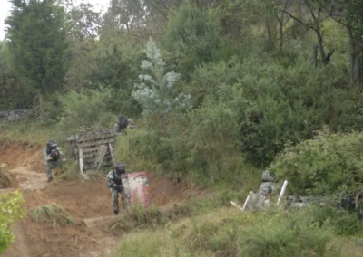 Campo para jugar al Paintball en Vigo