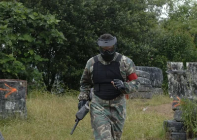 Campo de Paintball para amigos en Vigo