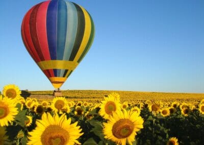 Paseo en globo para disfrutar con amigos en Segovia