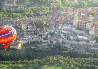 Paseo en globo por Segovia