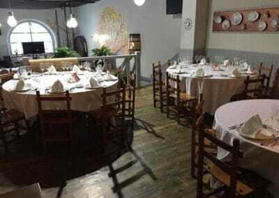 Cena para despedidas en Arriondas