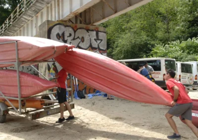 Canoas para descenso del Sella Ribadesella y Arriondas