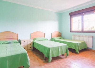 Dormitorio casa rural 11 Gijón