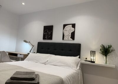 Dormitorio del piso 3 en Gijón