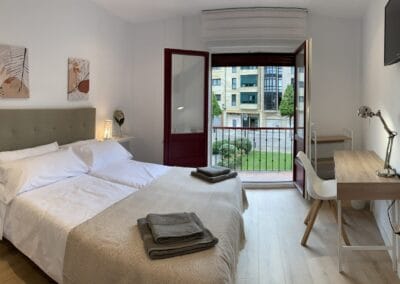 Dormitorio piso 3 en Gijón