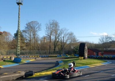 Pista de karts en Gijón