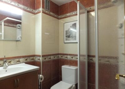 Piso 08 en León para despedidas: baño 2
