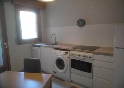 Piso 16 en León para despedidas: cocina